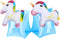 HeySplash Inflatable Armbands for Kids, Pool Arm Floatie Sleeves, Water Wings Swimming Armlets, Up to 55lbs