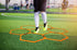 Hex Agility Rings Set of 6/12 - Speed & Agility Footwork Training Equipment for Home Gym, Kids and Adults (Orange)