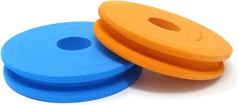 Honbay 20PCS Round Fishing Line Foam Spools, 68mm/2.68inch Storage Holders, Rigs & Hooks Boards, Random Colors