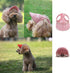 Dog Baseball Cap with Big Ear Holes, Adjustable Pet Sun Hat for Small Medium Large Dogs, Comfortable Red Cap with Strap