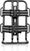 GORIX Bike Front Fork Cage Mount - Large Bottle Cage with Non-Slip Belt for Bikepacking
