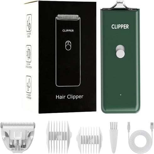 Dog Cat Home Hair Clipper - Portable Electric USB Rechargeable Grooming Tools for Small and Large Pets