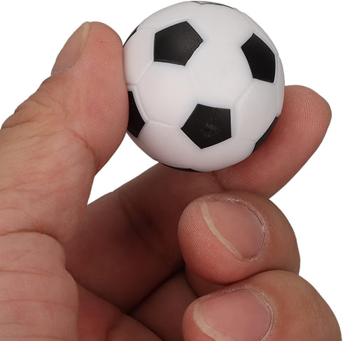 GLOGLOW Mini Soccer Aquarium Decoration, 10Pcs Lifelike Floating Fish Soccer Decoration for Aquariums