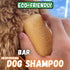 Deodorizing Dog Shampoo for Smelly Dogs, Organic Pet Shampoo Bar with Citrus Essential Oils, Eco-Friendly, Zero Plastic