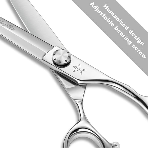 High-end Professional Dog Grooming Scissors, 7.5 Inch, Extremely Sharp, Advanced Stainless Steel Alloy for Dogs, Cats,