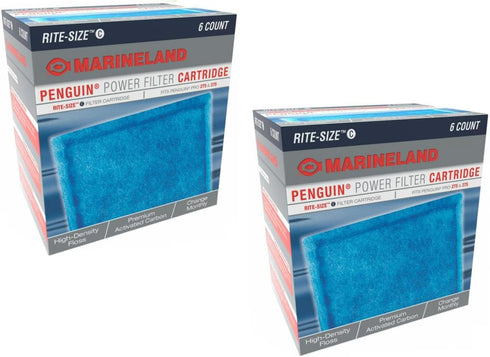 MarineLand Rite Size Aquarium Filter Cartridge Bundles, Rite Size C 12pk