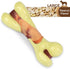 Tikaton Dog Chew Toys, Durable Peanut Butter Flavor Bones for Large/Medium/Small Puppies, Aggressive Chewers