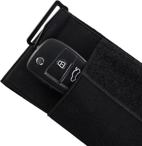 Slim Running Phone Belt Bag for Hiking Climbing, Waist Pack Pouch Holder for Outdoor Men Women (17.5cm)