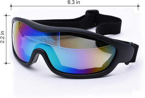 Viriber Motorcycle Goggles - UV Protective Dust-proof Tactical Sunglasses (Colorful)