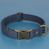 PET ARTIST Dog Collars for Medium Dogs, Heavy Duty Nylon with Quick Release Metal Buckle, Soft Padded Blue Collar, M