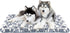 VANKEAN Stylish Dog Crate Pad Bed Mat Reversible (Cool & Warm), Soft Sleeping Mat for Small to XX-Large Dogs, Grey Stone