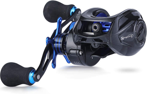 Sougayilang Baitcasting Reel, 7.0:1 Gear Ratio, Super Smooth Power Fishing Reel