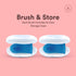 360 2-Pack Jasper Large Dog Toothbrush, Degree Pet Tooth Brushing Kit, Cat Toothbrush, Canine Dental Care & Teeth