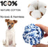 Dog Rope Ball Toy 2Pack, Medium Breeds Knot Rope Toys for Teething and Boredom