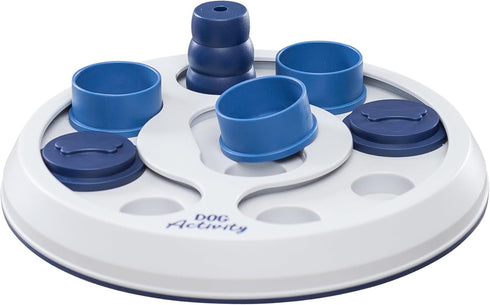 TRIXIE Flip & Fun Level 2 Strategy Game - Activity Treat Puzzle Toy for All Breeds, Enrichment Through Interactive Play.