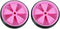 Kids Bicycle Training Wheels, 1 Pair Bike Assist Wheel Balance Stabilisers, Low Noise Rubber Bike Replacement Stabilizer