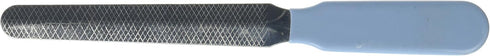 Durable Metal Pet Nail File with Curvy Edges & Soft Rubber Handle - Best Solution for Pet Nail Trimming, Blue