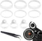 CIATBYYJ 10 Pcs Water Bottle Gasket Replacement, 9 Silicone Water Bottle Lid Covers
