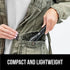Gorilla Grip Powerful LED 750 FT Water Resistant Tactical Flashlight, High Lumens Ultra Bright, 2 Pack Black