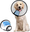Supet Dog Cone Collar Adjustable After Surgery - Comfortable Pet Recovery Collar for Large Medium Small Dogs