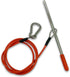 Fish Stringer for Spearfishing - Coated Stainless Steel Cable with Heavy Duty Carabiner