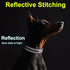 Fida Heavy Duty Dog Collar - Ultra Comfortable Soft Neoprene Padded, Adjustable Reflective Nylon for Large Breeds