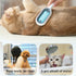 Upgraded 4 in 1 Cat Grooming Brush with Water Tank, Pet Hair Removal Cat Hair Brush with Sticky Comb (Towels Not