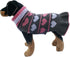 Jecikelon Pet Dog Long Sweaters Dress, Knitwear Turtleneck Pullover for Winter, Grey Heart, Small
