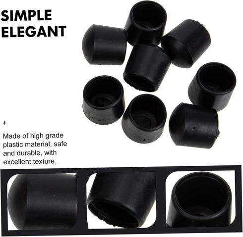 16 Pcs Foosball Table End Caps Plugs for Soccer Table Rods Accessories for Football Machines Ideal for Indoor
