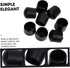 16 Pcs Foosball Table End Caps Plugs for Soccer Table Rods Accessories for Football Machines Ideal for Indoor