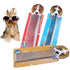 Dog Metal Comb, 7.5inch Dematting Tool, Stainless Steel Teeth for Grooming Dogs and Cats (M: 19x4cm)