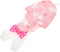 Reusable Parrot Diaper and Bird Flight Costume, Washable Pink L Size Parrot
