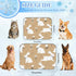 imiBBWQu Summer Summer 27" 22" Cooling Mat for Dogs Easter Bunny Pet Cooling Mat Washable Outdoor Dog Pad Dog Bed Mats