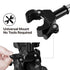 Flexzion Bicycle Umbrella Clamp Holder Mount, Universal Connector for Handlebar, Wheelchair, Stroller, Adjustable