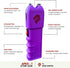 Odds Shifter Stun Gun for Self Defense, 120 Lumens Flashlight with Emergency Whistle and Anti Grab Technology