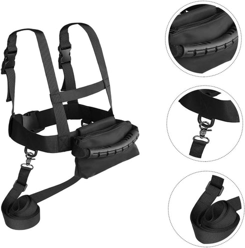 Kids Ski Harness Leash Vest with Handle - Ski Teaching Strap, Outdoor Bodyguard Nylon Belt for Toddlers