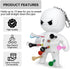 Golf Tee Holder, Ninja Portable Keychain Golf Ball Tees Holder, Golf Accessory Gift for Men & Women