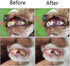 Orgrimmar 2 PCS 3-Sided Pet Toothbrush for Dogs and Cats, Dental Care, Removes Bad Breath and Tartar