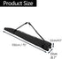 LIXADA Waterproof Snowboard Bag with Wheels, 75.6x12.6x5.1'', Portable Roller Case with Adjustable Strap