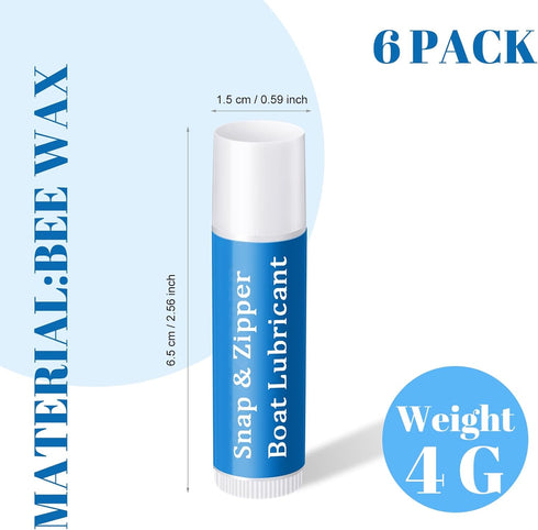 Fiada Backpacks, Snap and Zipper Lubricant, Wax Marine Lube Maintenance Supplies for Boat Vinyl Panels, Canvas, Bimini