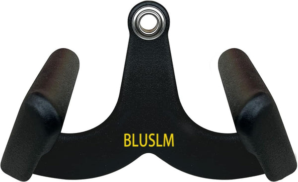 LAT Pull Down Bar for Cable Machine - T Bar V Bar Attachments for Strength Training, Back and Tricep