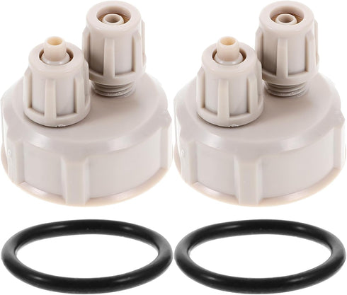 BESPORTBLE 2Pcs DIY Quick Bottle Cap Air Diffuser Generator Parts, Multitools Aquarium Accessories for Fish Tank