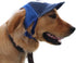 Pet Dog Baseball Cap - Outdoor Sun Protection Hat for Small Medium Large Dogs (Medium Cap, Blue)