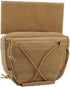 Tactical Vest with Sub Abdominal Pouch, Dump Drop Pouch for Hunting and Airsoft