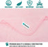 PetAmi Waterproof Dog Blanket, Leakproof XL Cover for Large Dogs, Reversible Washable Soft Plush, Twin 60x80, Pink