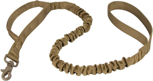 IronSeals Tactical Dog Training Bungee Leash, Quick Release Buckle with Control Handle, CP Camouflage