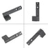 NOBUHIRO Metal Offset Light Mount for M300 M600 Series Tactical Flashlight, Fits 20mm Picatinny Rail
