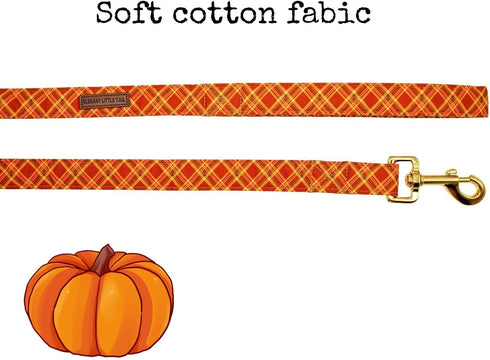Elegant little tail Holiday Dog Leashes, Fall Dog Leash Durable and Soft Pet Leashes Girl Boy Comfortable Halloween Dog Leash for Small Medium Large Dogs