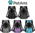 Backpack 10 lbs, PetAmi Front Carrier for Dogs and Cats, Adjustable Ventilated Pet Chest Carrier for Hiking Camping
