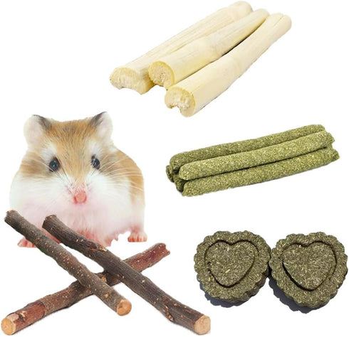 Rabbit Chew Toys Cleans The Mouth, Guinea Pig Chew Toy Protect Teeth,